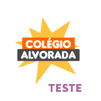 Testecolegio Sticker by Colégio Alvorada