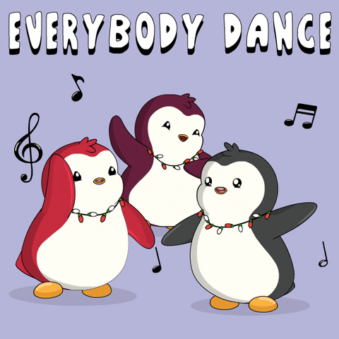 Everybody Dance Dancing GIF by Pudgy Penguins