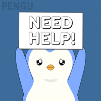 Penguin Help GIF by Pudgy Penguins
