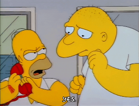 Angry Season 3 GIF by The Simpsons