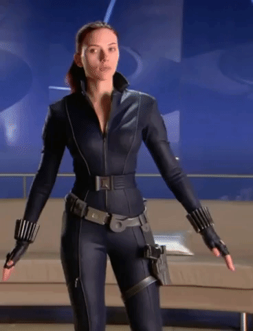 scarlett. black widow GIF