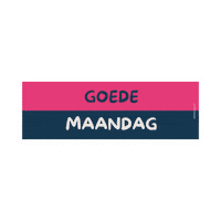Maandag Sticker by DOE Support