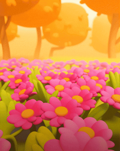 Flower Fall GIF by Bloom City Match