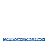 Varsity Downtown Long Beach Sticker by F45DTLB