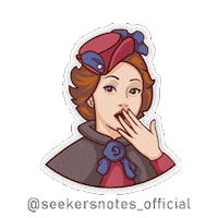 Seekers Notes Reaction Sticker by MYTONA