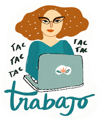 Trabajando Home Office GIF