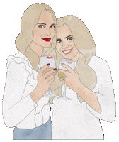 Best Friends Podcast Sticker by Molly Sims