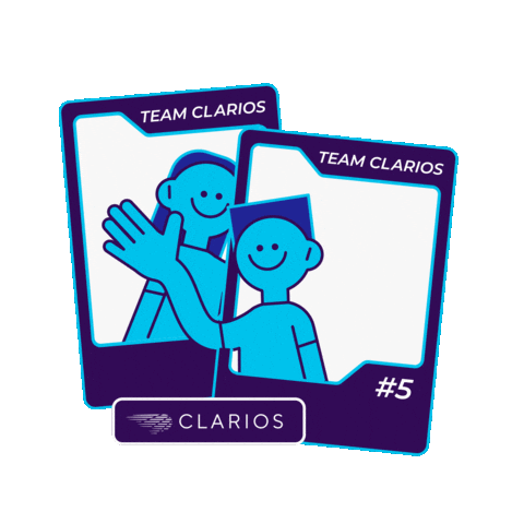 Happy Team Sticker by Clarios – Powering Today, Into Tomorrow