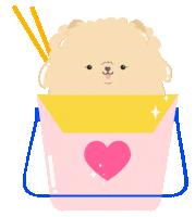 Chinese Dog Sticker by Math