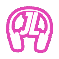 jenniferleedj logo headphones jennifer lee jenniferleedj Sticker