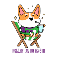 Dog Sticker by Megafon