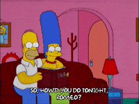 homer simpson book GIF