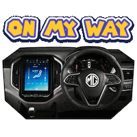 mgmotor christmas india cars new year Sticker
