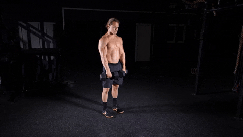 BamBamDoubleBB giphyupload dumbbell romanian deadlift GIF