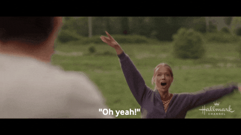 Happy Oh Yeah GIF by Hallmark Channel