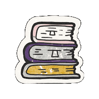 Books Sticker by La Tamy
