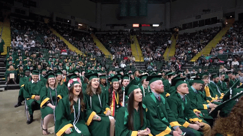 We Did It Yes GIF by Wright State University