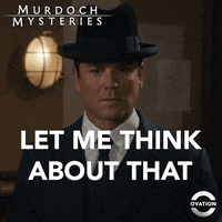 Murdoch Mysteries What GIF by Ovation TV