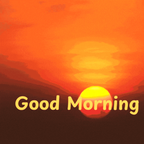 Good Morning Sunrise GIF