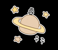Space Rabbit GIF