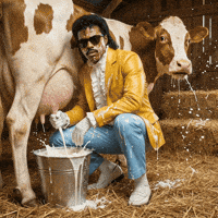 Dairy Farm Work GIF by Jukebox Saints