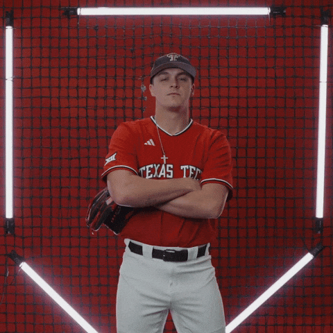Jonny Lowe GIF by Texas Tech Baseball