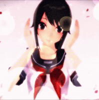 Yandere Simulator Ayano Aishi GIF