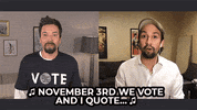 Voting Jimmy Fallon GIF by The Tonight Show Starring Jimmy Fallon