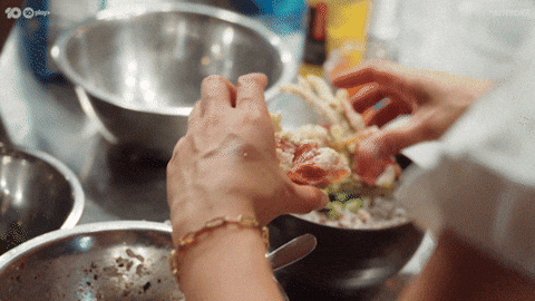 Australia Crab GIF by MasterChefAU