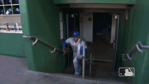 High Five Ny Mets GIF by New York Mets