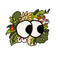 Flower Sticker by Aga Giecko