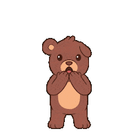 No Way Wow Sticker by BEARISH