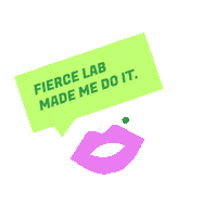 fierce_lab lips fierce lab Sticker