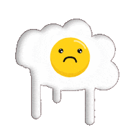 Sad Face Sticker by Here Studio