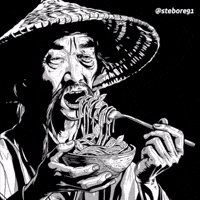 Hungry Chinese GIF