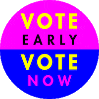 Register To Vote Election 2020 Sticker by Laura Smith Art