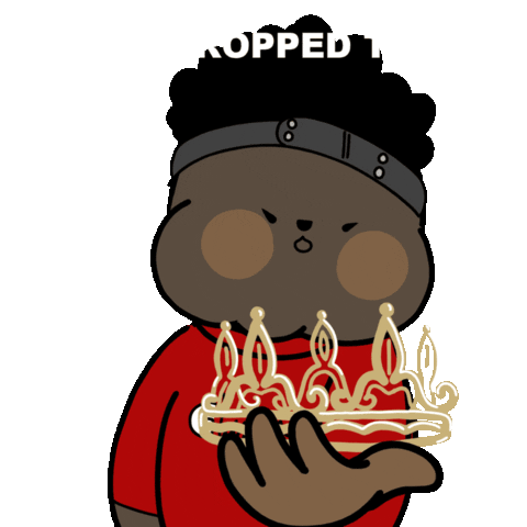 You Got This Kings And Queens Sticker by Kanpai Pandas
