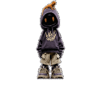 Jump Robot Sticker