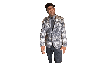 Mad Watch Out Sticker by Curtis G Martin