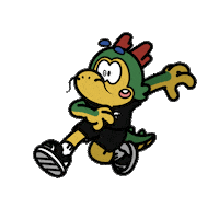 Run Running Sticker by zunan