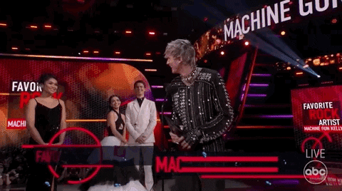 Machine Gun Kelly GIF by AMAs