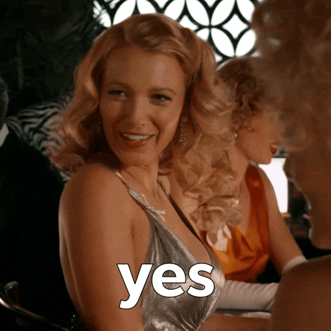 You Got It Yes GIF by Blake Lively Fan