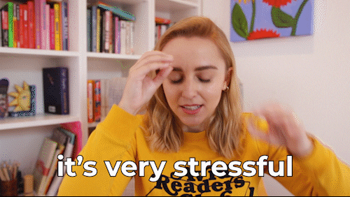 Stressed Out Work GIF by HannahWitton
