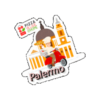 pizzavillage pizza cocacola milano napoli Sticker