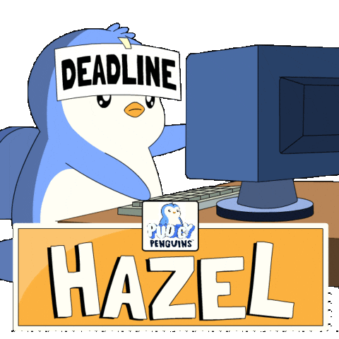 Penguin Hazel Sticker by Pudgy Penguins