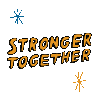 Strongertogether Sticker by Pacers Running