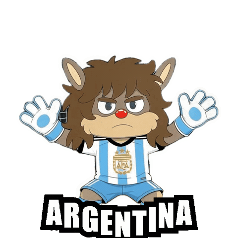 Vamos Argentina World Cup Sticker