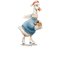 paperview_papelaria xmas natal ganso merry christimas Sticker