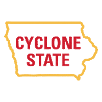 Iowa State Cyclones Sticker by Iowa State University Office of Admissions