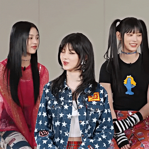 Helmets giphyupload kpop omg interview GIF